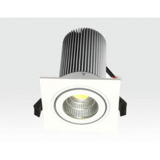 13W LED Einbau Leuchte weiß Neutral Weiß dimmbar / IP44 230VAC