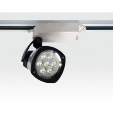 7W LED Schienen Leuchte dimmbar für Ein-Phasen Schienen / weiß Neutral Weiss 674lm 25Grad 230VAC