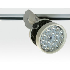 18W LED Schienen Leuchte für 3-Phasen Schienen / weiß Neutral Weiss 1609lm 30Grad 230VAC