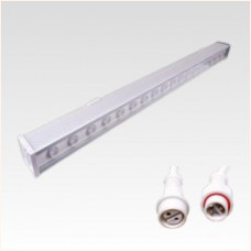 18W IP65 LED Wall Washer Fassadenstrahler Neutral Weiss / 24VDC 1000mm 120° dimmbar
