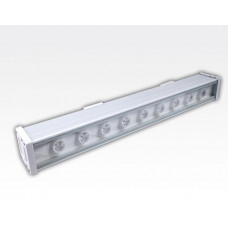 9W IP65 LED Wall Washer Fassadenstrahler Warm Weiss / 24VDC 500mm 120° dimmbar