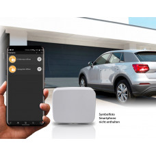 Einfahrt - Garagentor öffnen-Smart&Clever per App steuern - Gesamtpaket von SSAM Control