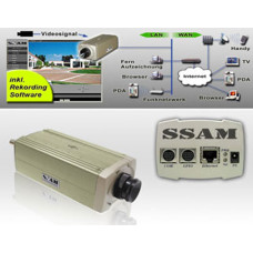 Pixord 205 Netzwerk Farbvideokamera / CMOS 640x480 inkl. Objektiv
