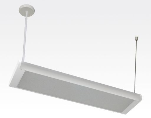 20W LED Lichtbalken Weiß abhängend 120Grad Warm Weiß / 2800-3200K 1600lm 230VAC L614mm