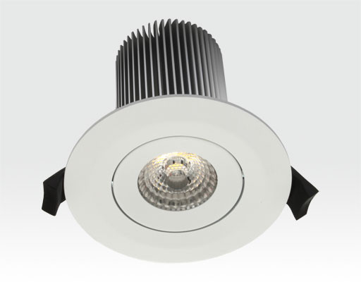 15W LED Einbau Leuchte weiß Neutral Weiß / 650lm IP44 230VAC