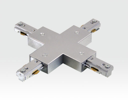 X-Adapter für Ein-Phasen Schienen Silber