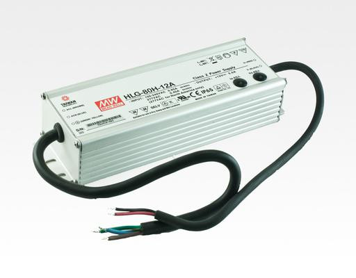 12VDC / 5A Netzteil 60W LED MeanWell / Für höhere Temperaturen bis 70°C