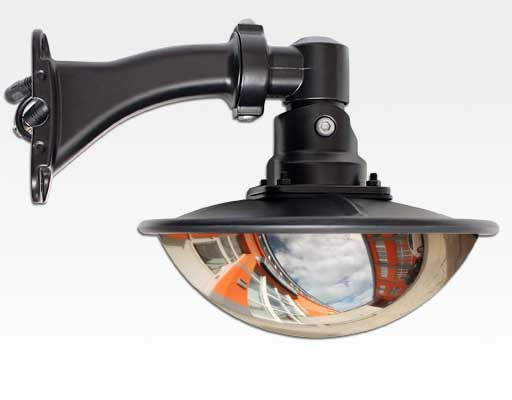 360°Rundumsicht-Spiegel mit integrierter Kamera und Zoomobjektiv / 3,5 - 12mm