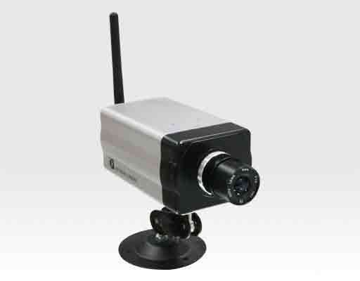 Palmtech NC531MW IP WLAN H.264 Box Kamera SDKarte DualStream / 2Wege Audio, SmartPhone, BW, Alarm I/O