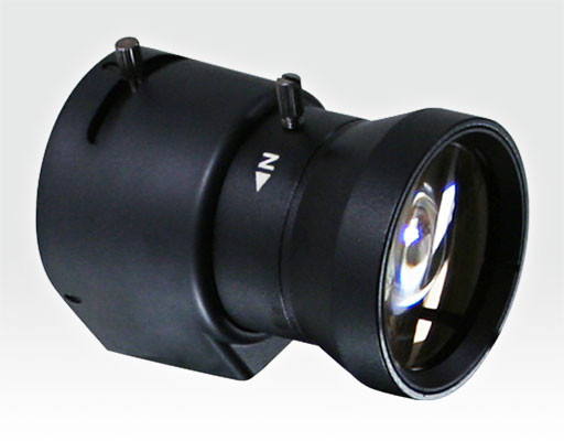 1/3" MegaPixel Objektiv 5 - 50mm DD Iris. IR optimiert / bis zu 2 MegaPixel, F1.6