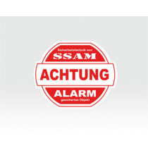 Alarm-Sticker klein