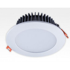 15W LED Einbau Downlight weiß rund dimmbar Warm Weiss / 2700-3200K 1050lm 230VAC IP40 120Grad