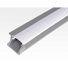 Aluminium Profil 1 m / für LED Lichtbänder max. 10x4,5mm