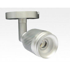 4W LED Fokus Mini Spot mit Halterung silber rund Neutral Weiß / 4000K 220lm 230VAC 21-71Grad