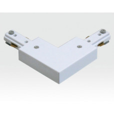 L-Adapter für EIn-Phasen Schienen Weiß
