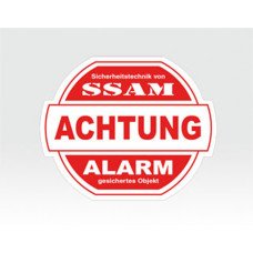 Alarm-Sticker mittel