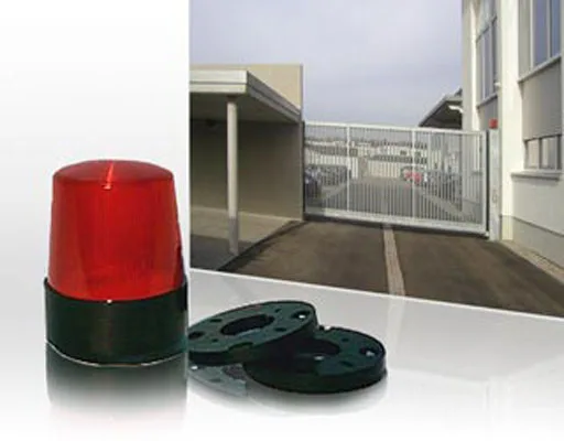 Rundblitzleuchte STE 5  ROT 12VDC
