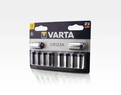 Professional Lithium Batterie 3V, CR123A 10er-Blister — Bild 3