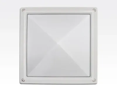 20W LED Wand/Deckenleuchte weiß quadr. pyramide Tageslicht Weiß / 6000-6500K 900lm 230VAC IP54 120Grad — Bild 5