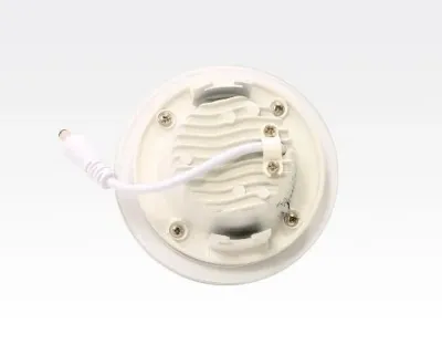 6W LED Einbau Downlight weiß rund dimmbar Neutral Weiß / 4200-4700K 480lm 230VAC IP44 110Grad -Ausstellungsstück mit kleinen Schönheitsfehler — Bild 4
