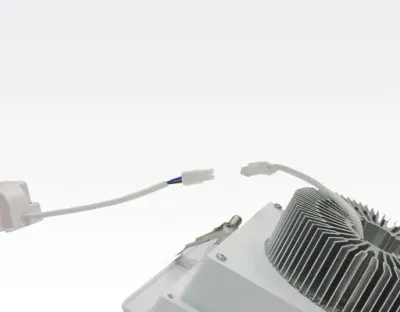 18W LED Einbau Downlight weiß quadratisch dimmbar Warm Weiß / 2700-3200K 1800lm 230VAC IP43 120Grad — Bild 8