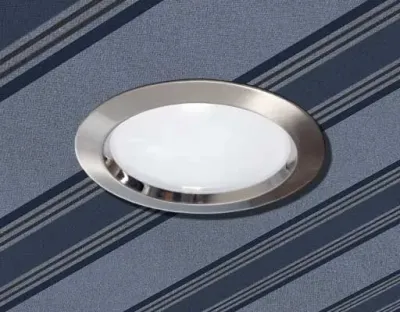 5W LED Einbau Downlight Edelstahl gebürstet rund dim.NeutralWeiß / 4000-4500K 320lm 230VAC IP40 120Grad — Bild 2