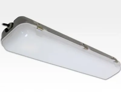 50W LED Feuchtraum Wannenleuchte Kunststoff Neutral Weiss / IP65 230VAC 1575mm