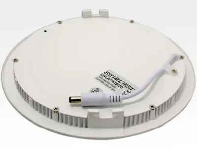 18W LED Paneel silber rund Neutral Weiss dimmbar / D225mm 230VAC -Ausstellungsstück mit kleinen Schönheitsfehler — Bild 3