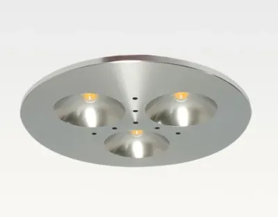 3W LED Miniatur Design Ein/Aufbau Leuchte Warm Weiß 110Grad / 210lm 12VDC — Bild 3