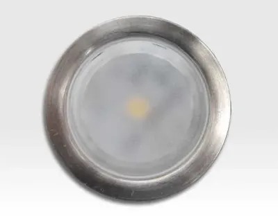 0,23W LED Outdoor Mini-Design Einbau Leuchte rund Warm Weiß / 10lm IP67 Easy Stecker 12VDC — Bild 3