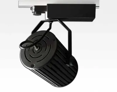 60W LED 3-Phasen Schienen Leuchte 24-60Grad einstellbar / schwarz Neutral Weiss 5600lm 230VAC — Bild 2