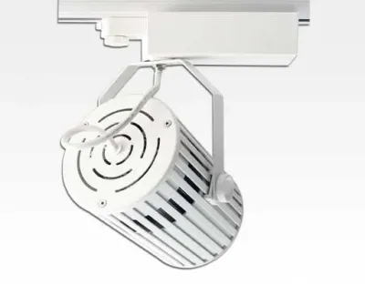 60W LED 3-Phasen Schienen Leuchte 24-60Grad einstellbar / weiss Warm Weiss 5600lm 230VAC — Bild 2