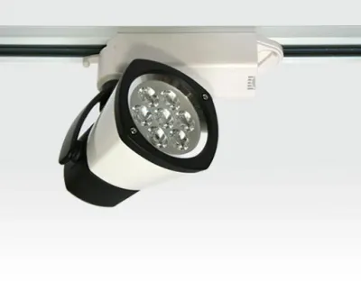 7W LED Schienen Leuchte für Ein-Phasen Schienen / weiß Neutral Weiss 674lm 25Grad 230VAC — Bild 3