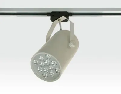 12W LED Schienen Leuchte für Ein-Phasen Schienen / weiß Neutral Weiss 720lm 230VAC — Bild 3