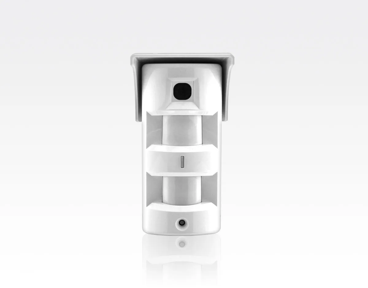 Bildgebender Bewegungsmelder Funk mit DoubleKnock Security / IR Beleuchtung PET EN50131 Grad2